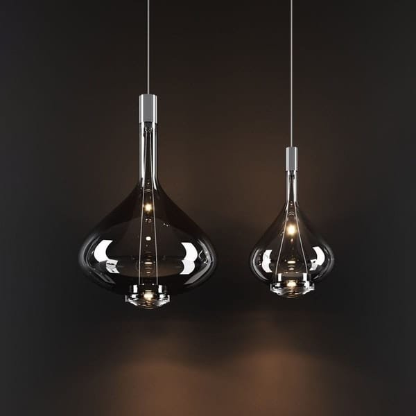 Stanley Smoked LED Pendant Light
