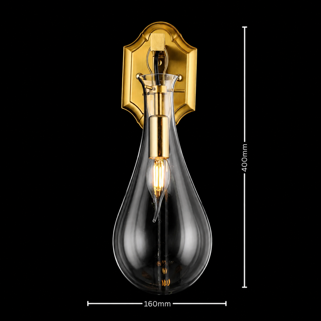 Heritage Orb Victorian Inspired Wall Sconce