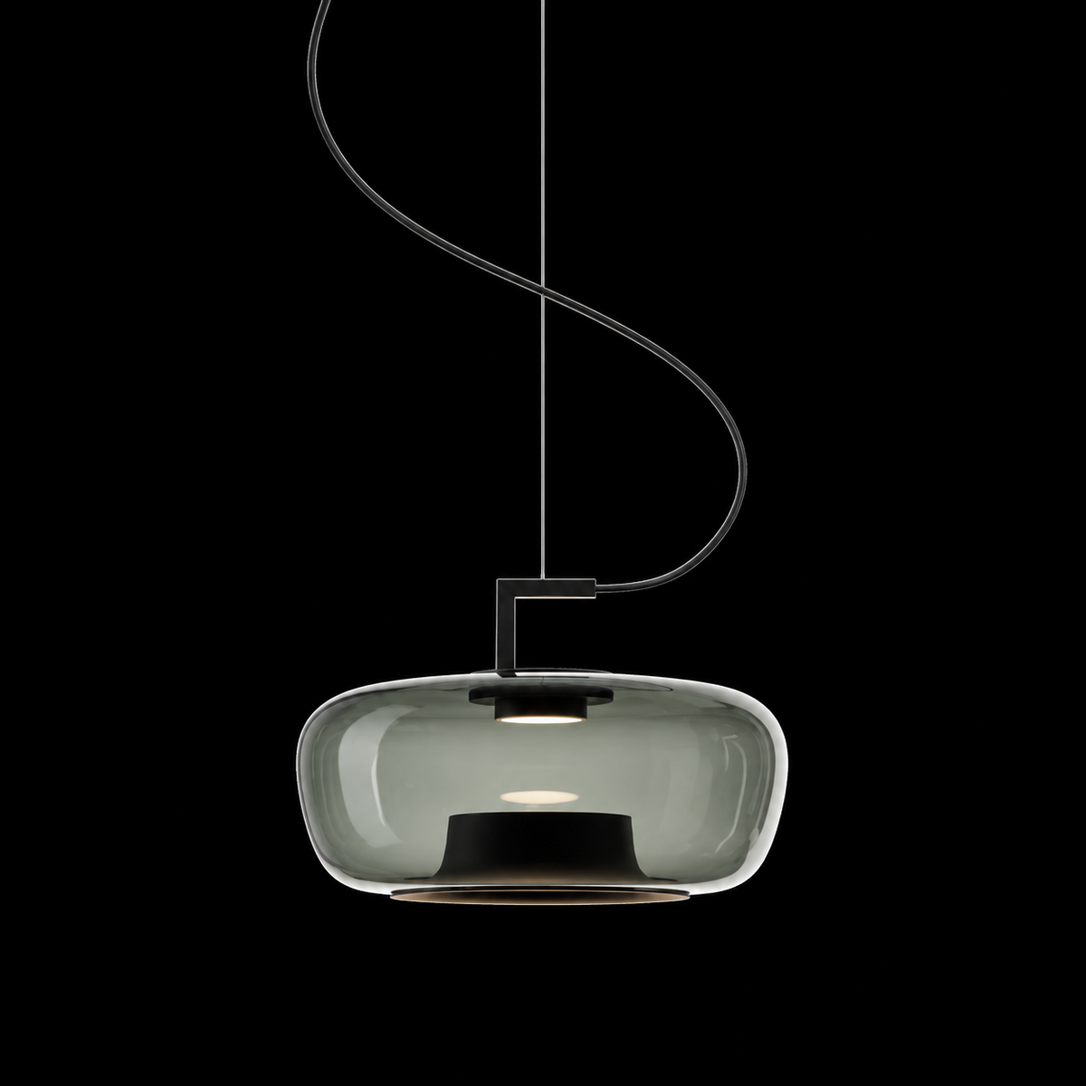 Silhouette Glass Pendant Lamp