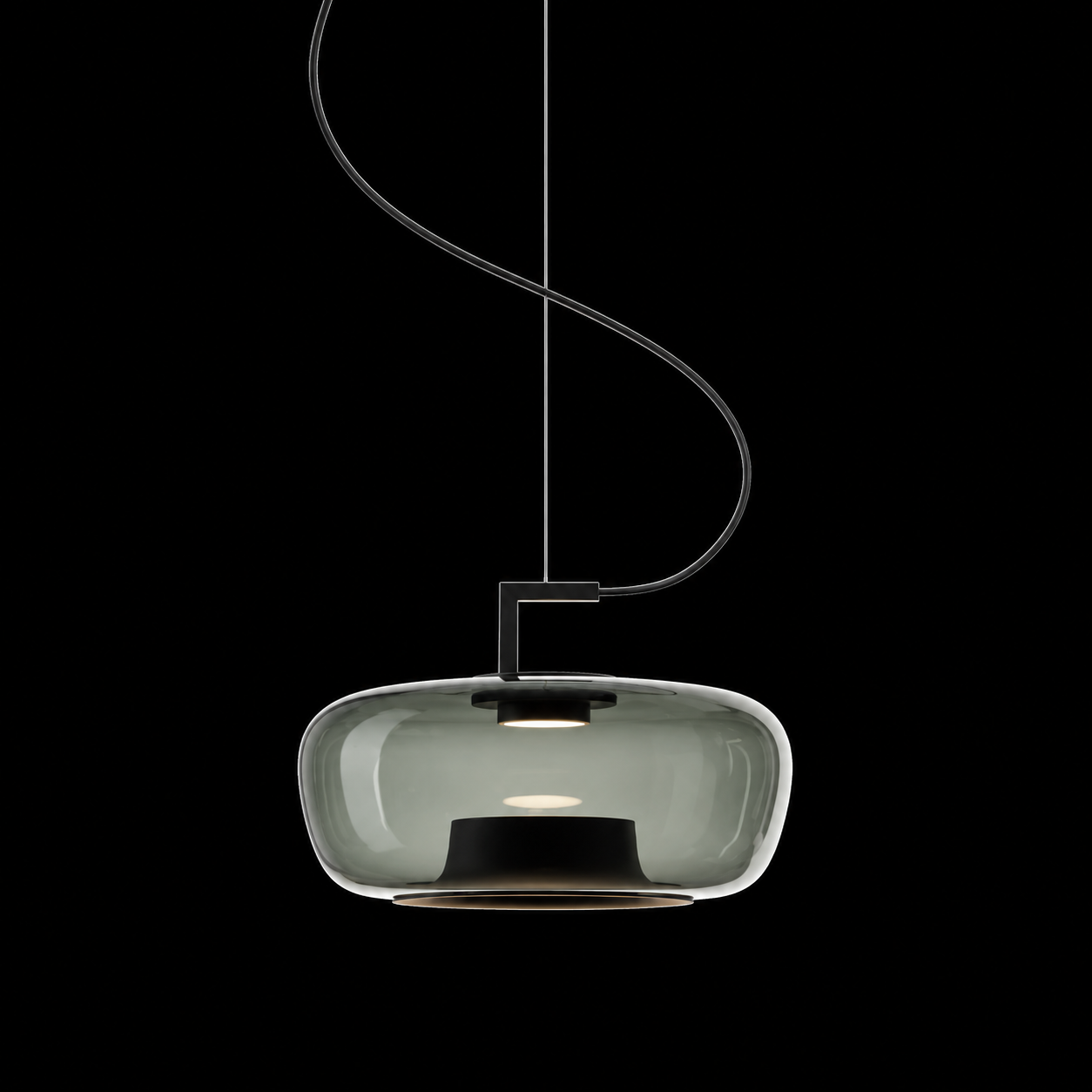 Silhouette Glass Pendant Lamp