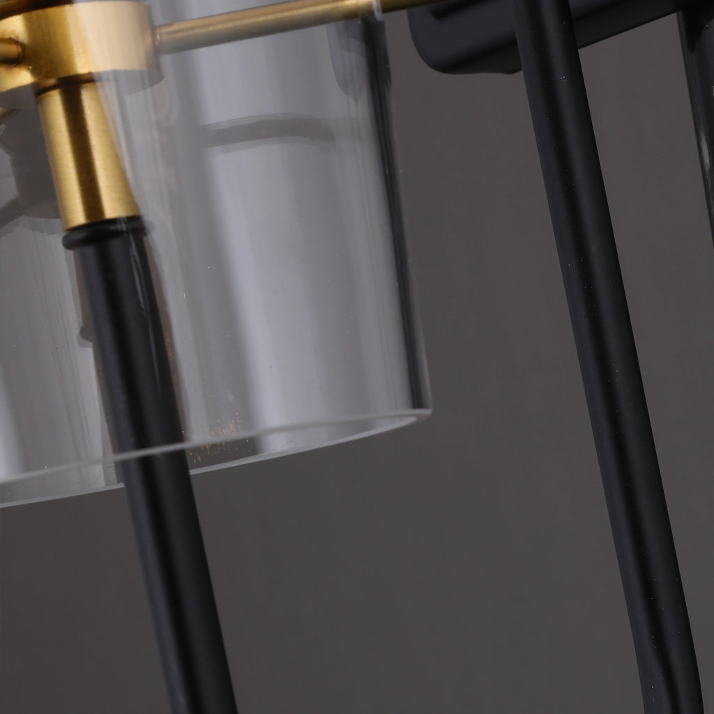 Apex Cone Minimalist Black Wall Sconce