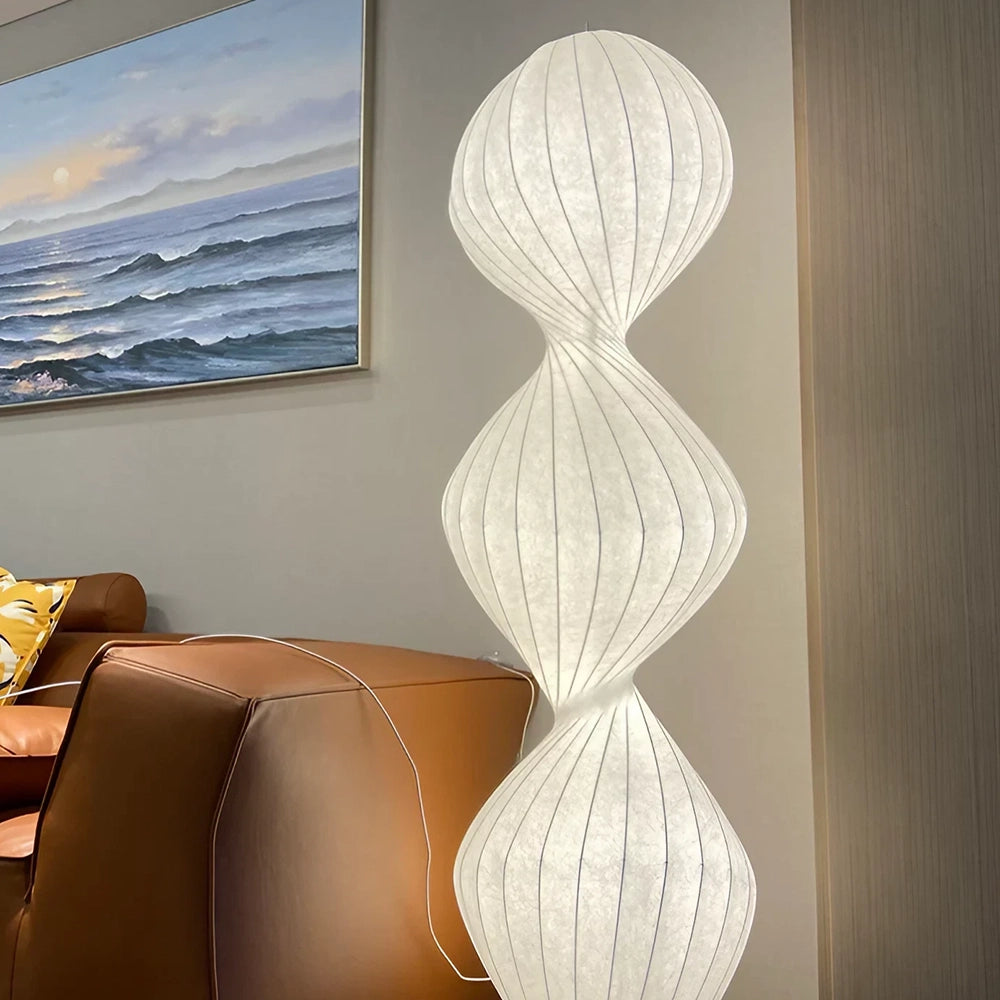 Arcus Aura Modern Curved Floor Light