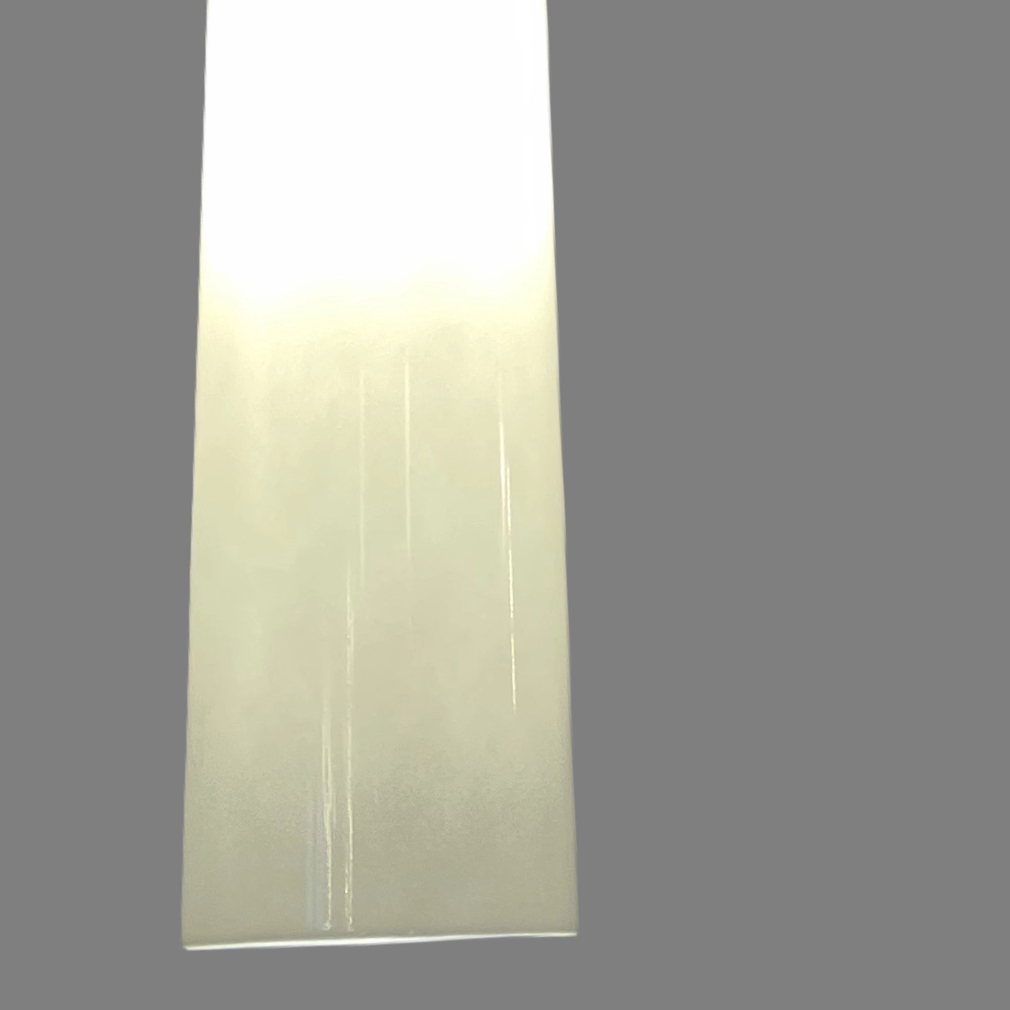 Aura Column Minimalist Gold and White Pendant Light