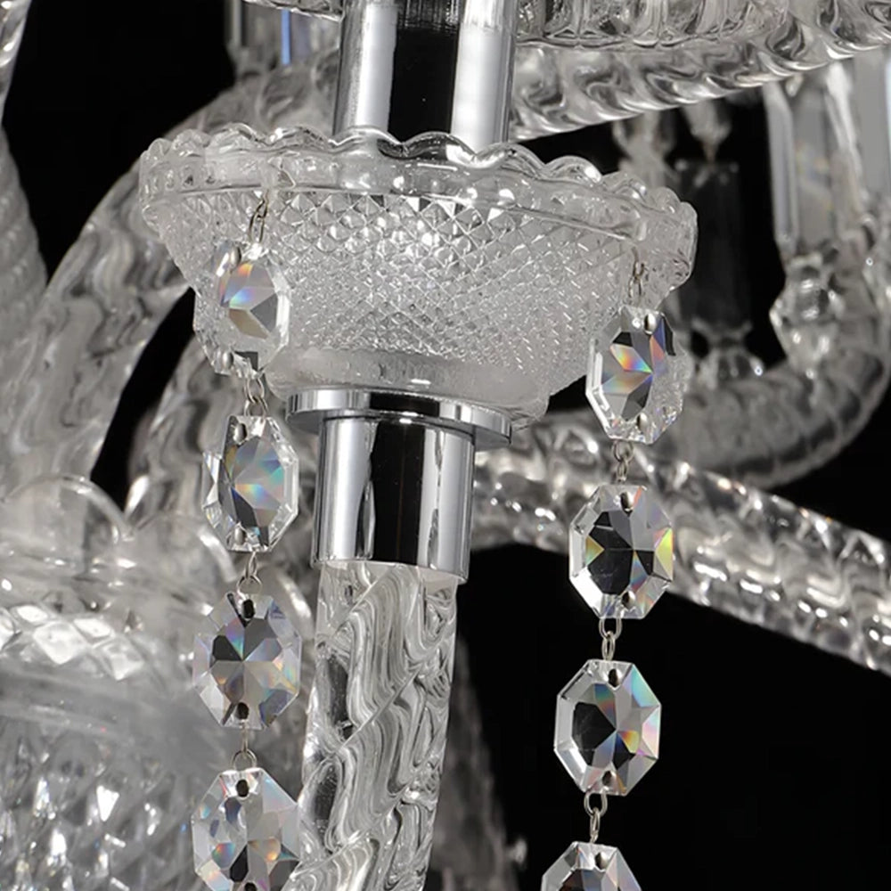 AuraSphere Crystal Luxury Modern Round Chandelier