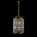 Aurelia Rods Contemporary Vertical Chandelier