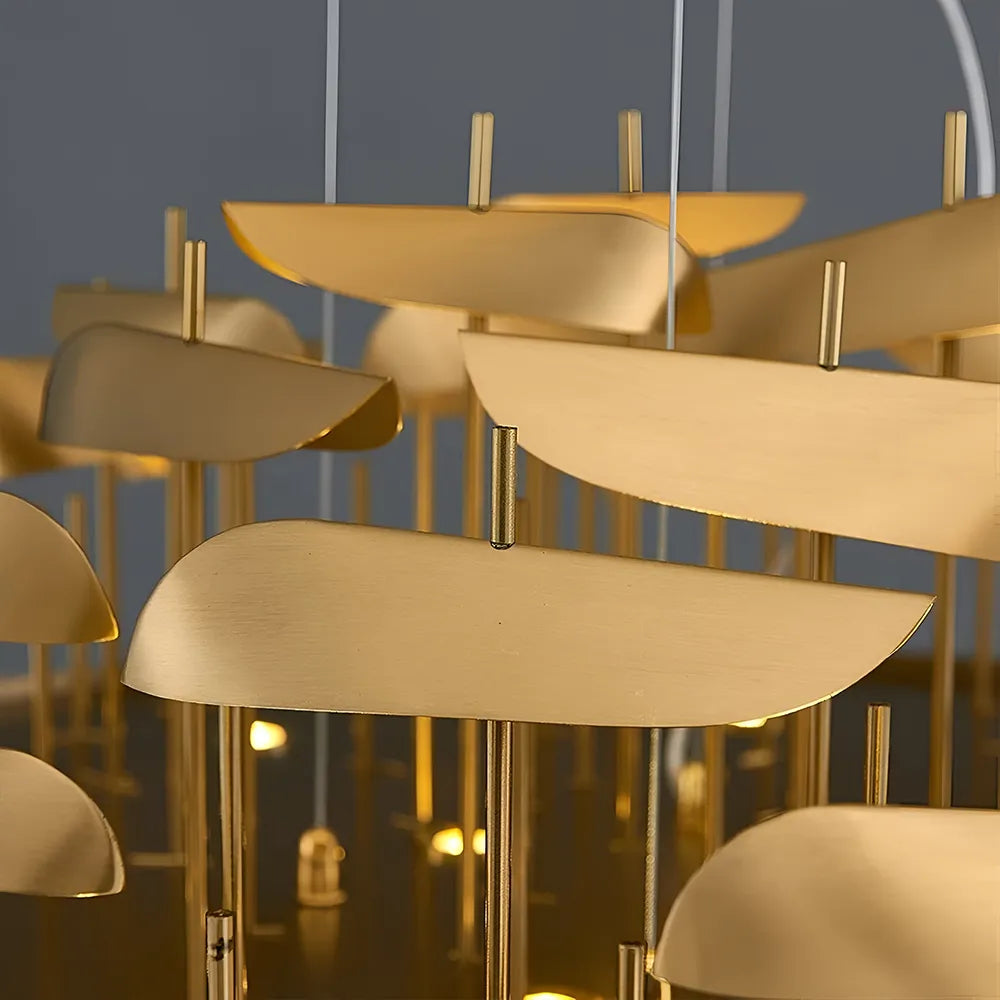 Aurora Bronze LED Chandelier