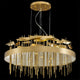 Aurora Bronze LED Chandelier