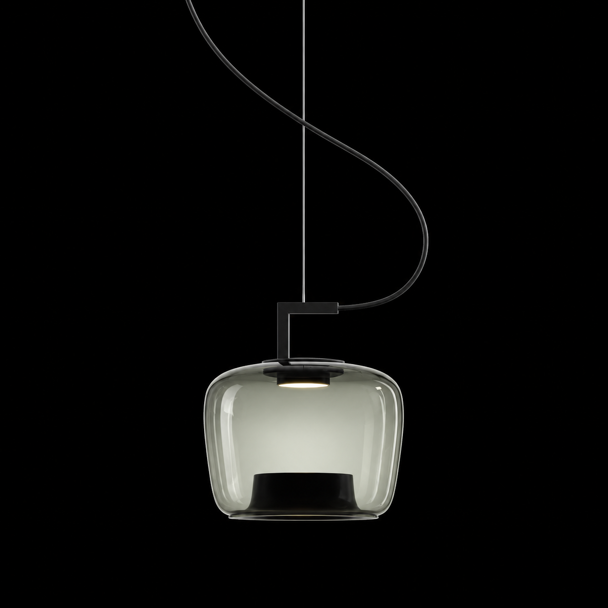 Silhouette Glass Pendant Lamp
