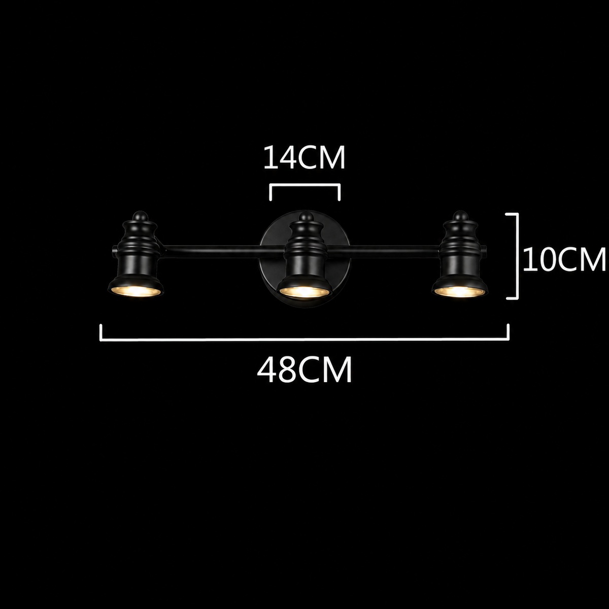 Kairo Trio Wall Spotlight