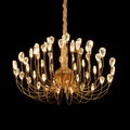Teardrop Crystal Rope Chandelier