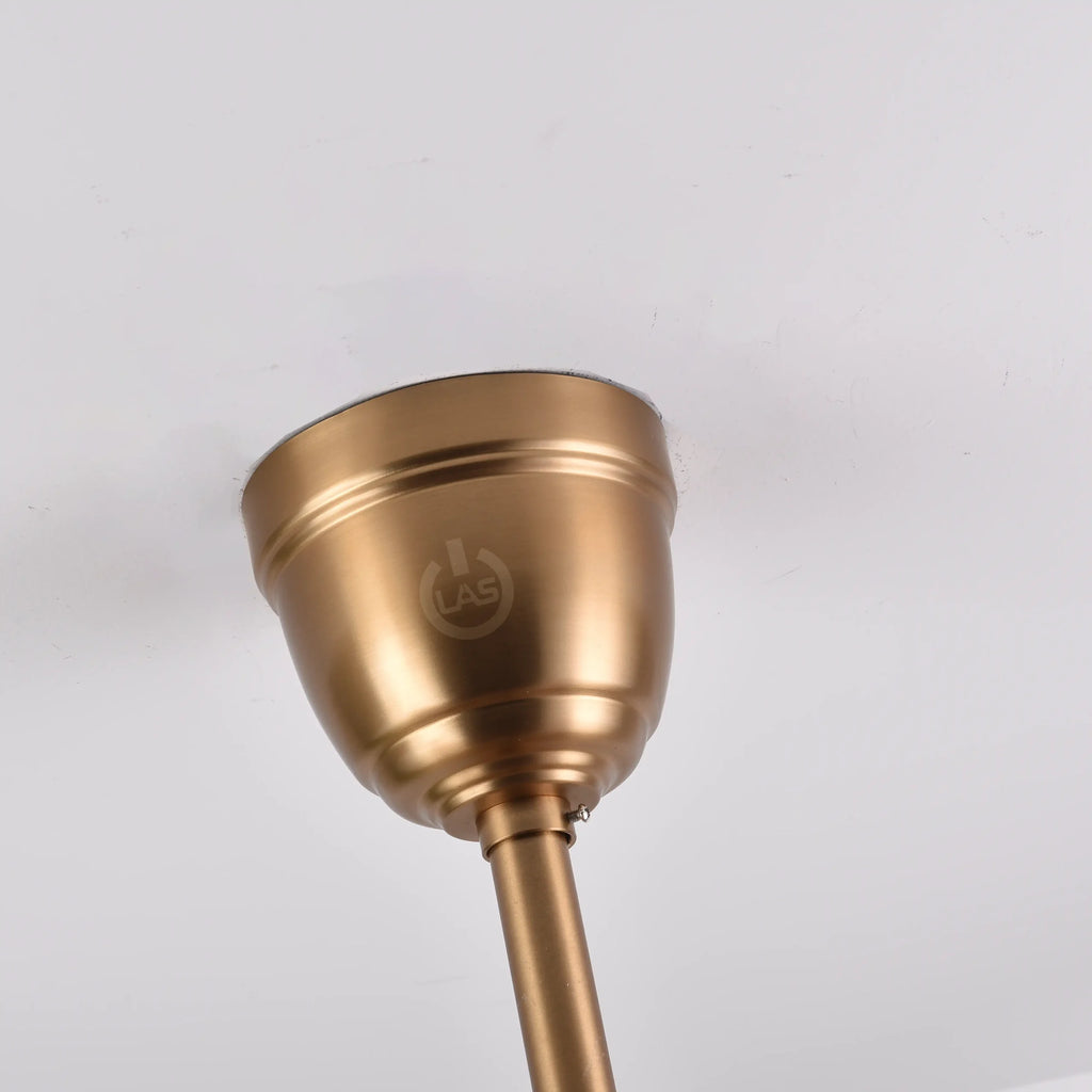 Canary Ceiling Fan (Antique Bronze + White Color) | 55W BLDC Motor | 1320mm | Iron Body