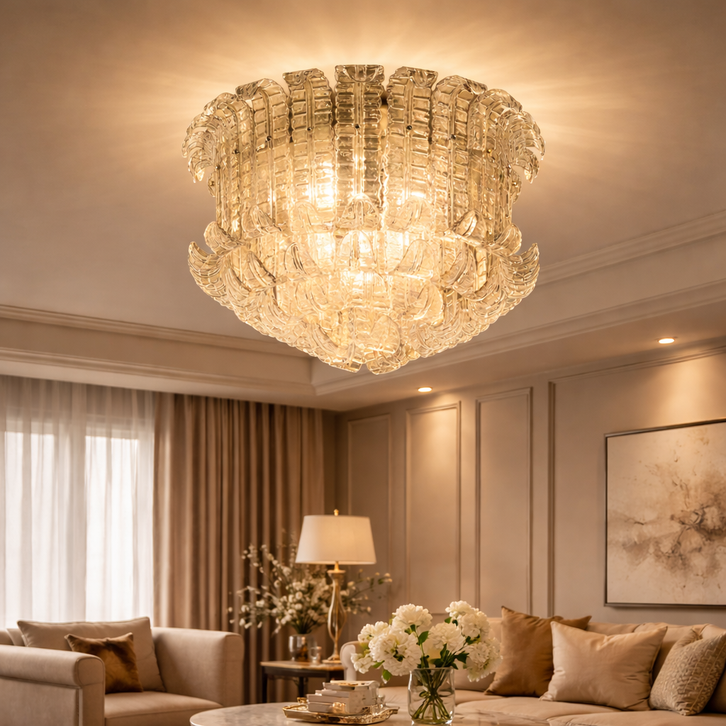 The Glass Waltz Chandelier