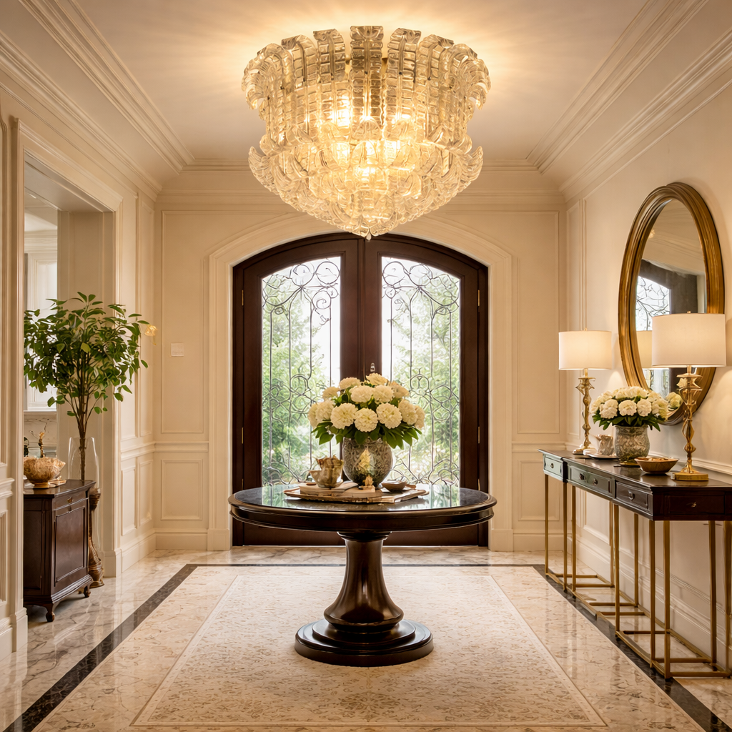 The Glass Waltz Chandelier