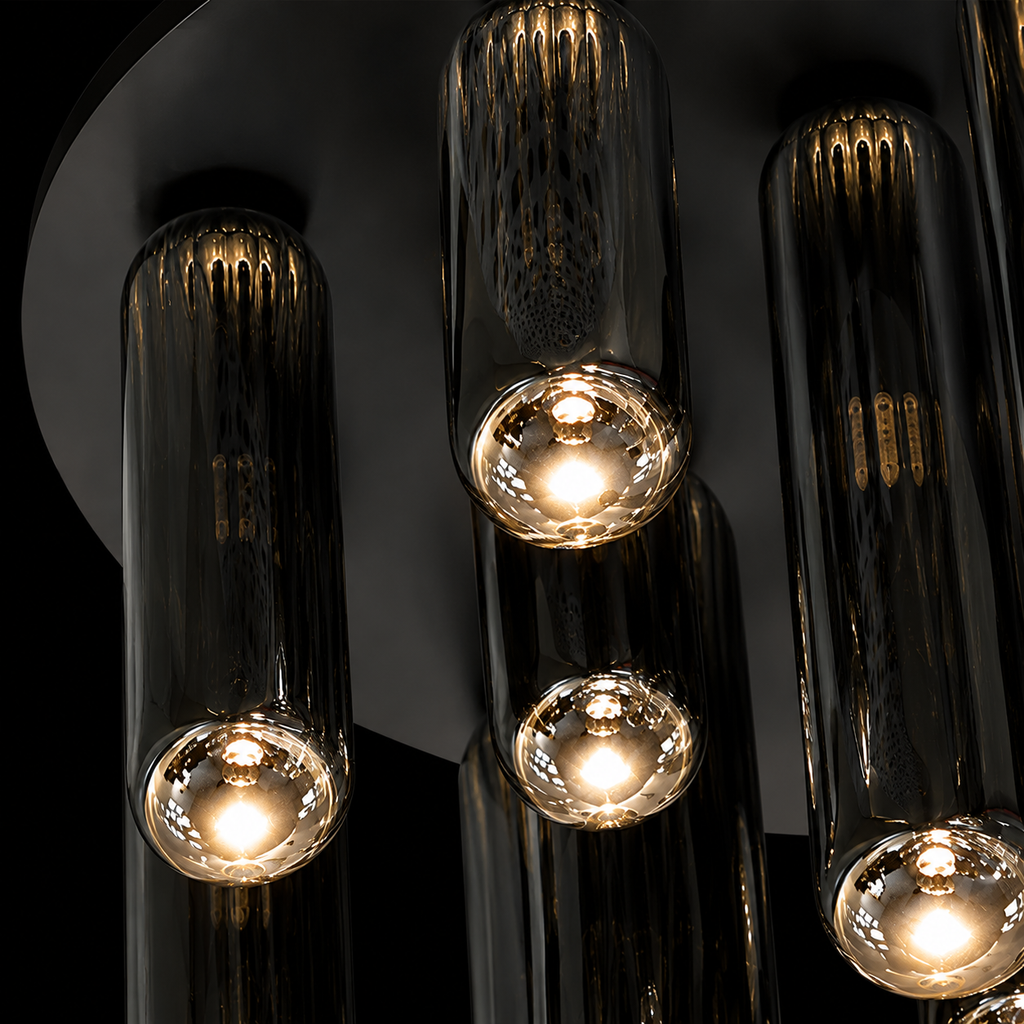 Noir Cascade Ceiling Light