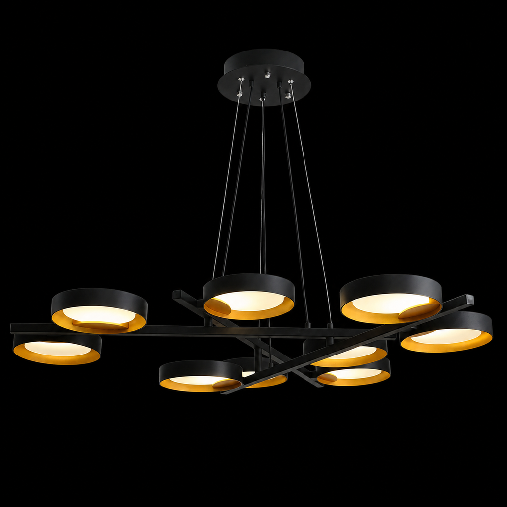 Stellatus Articulated Geometric Chandelier