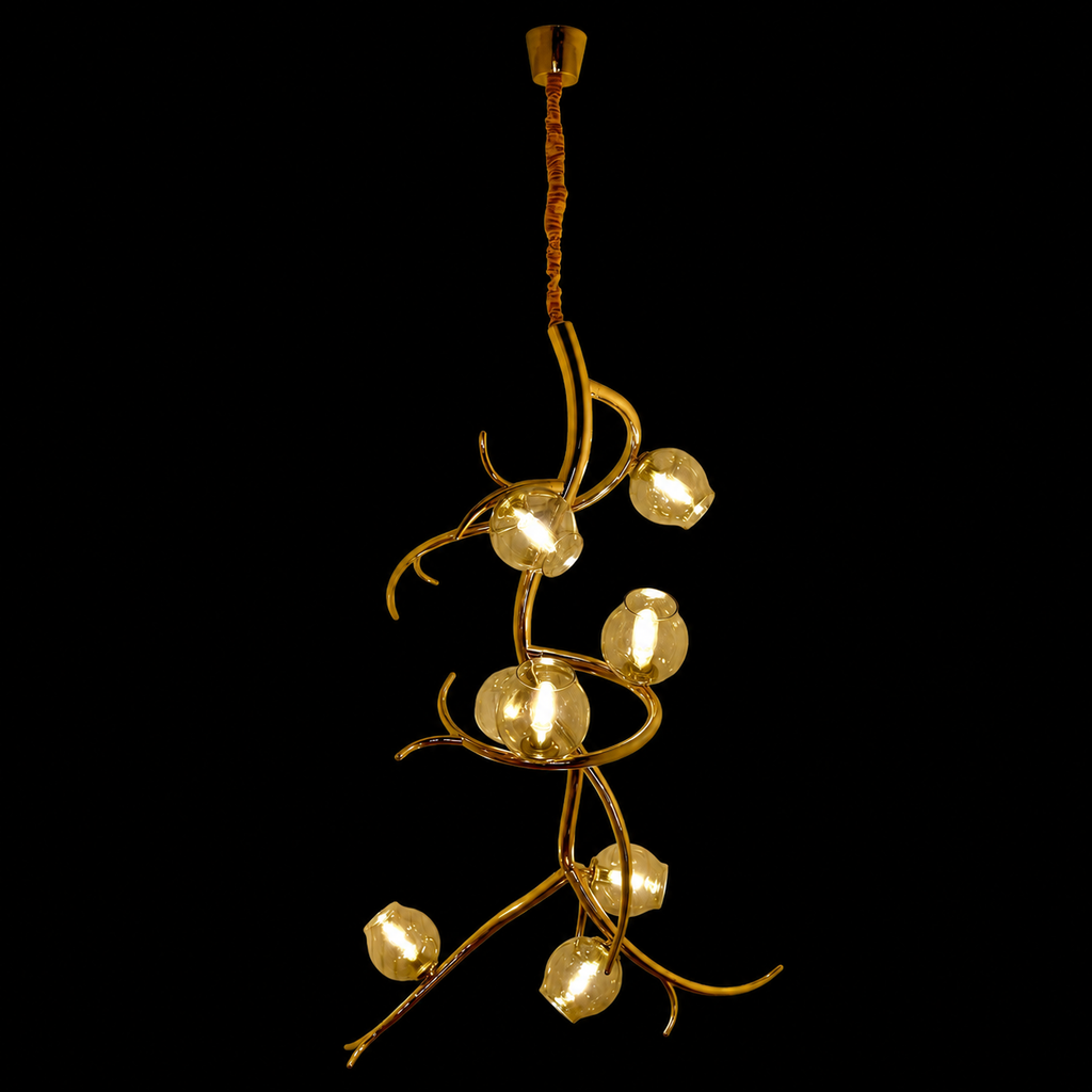 Orion Fall Luxury Vertical Spire Chandelier