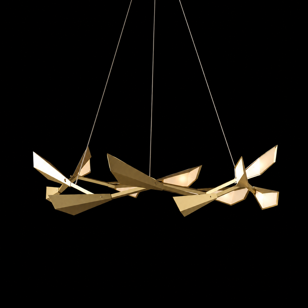 Swoopz-10Heads Chandelier