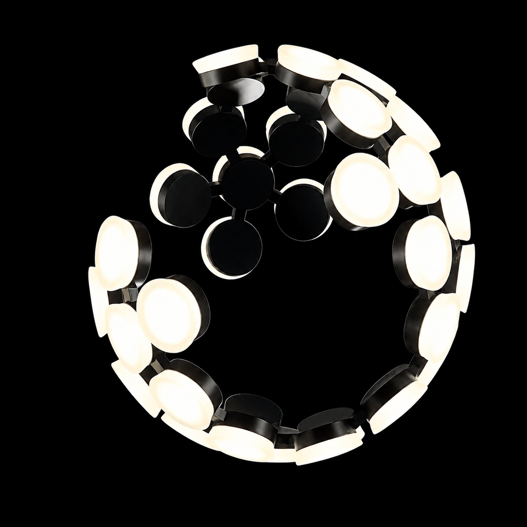 Moon Globe LED Inbuilt Chandelier