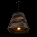 Terra Weave Modern Corrugated Pendant Light