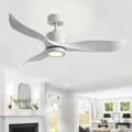 Whimberl White Ceiling Fan | 40W BLDC Motor | 1320mm | Metal Body