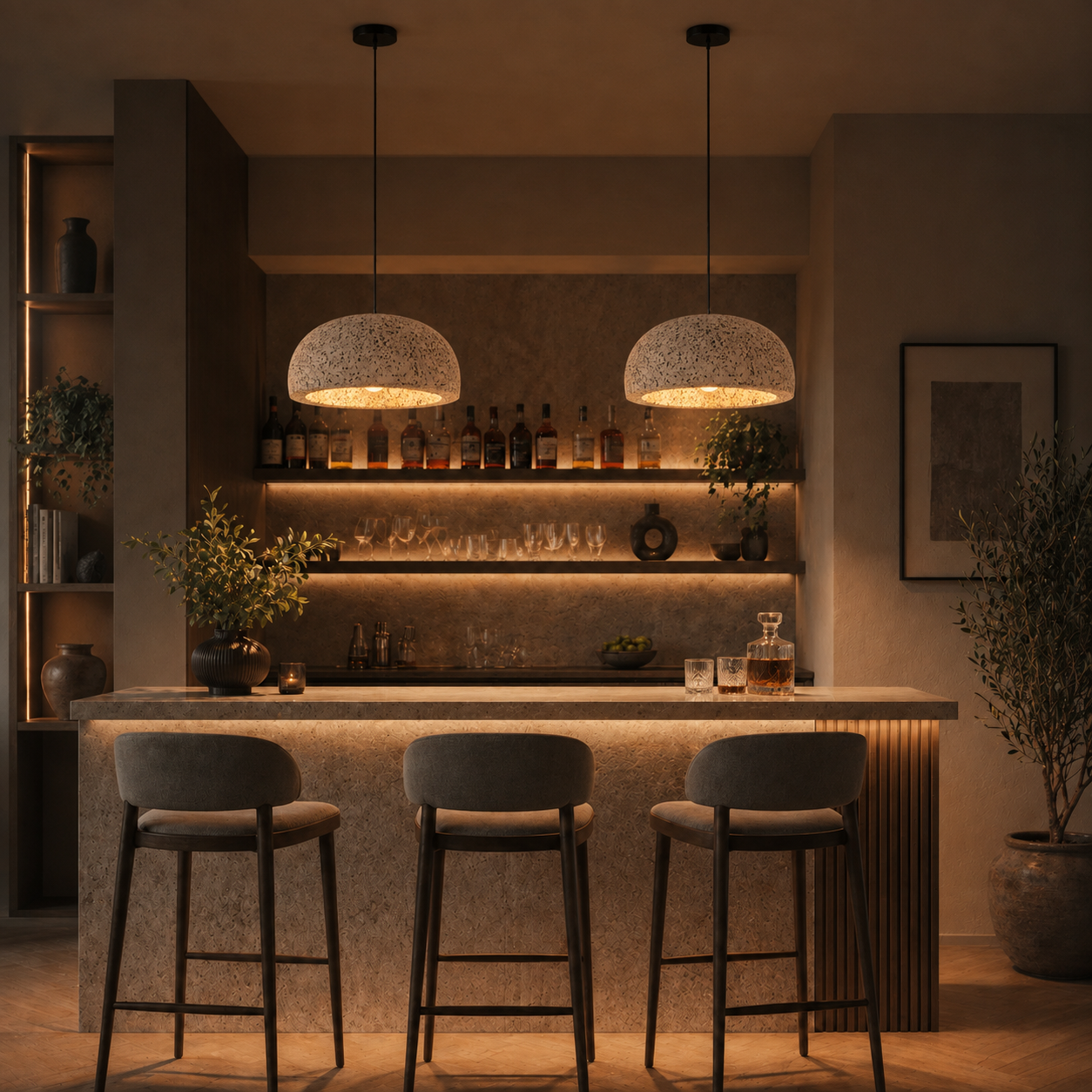 Luxury Modern Circular Pendant Light for Elegant Interiors