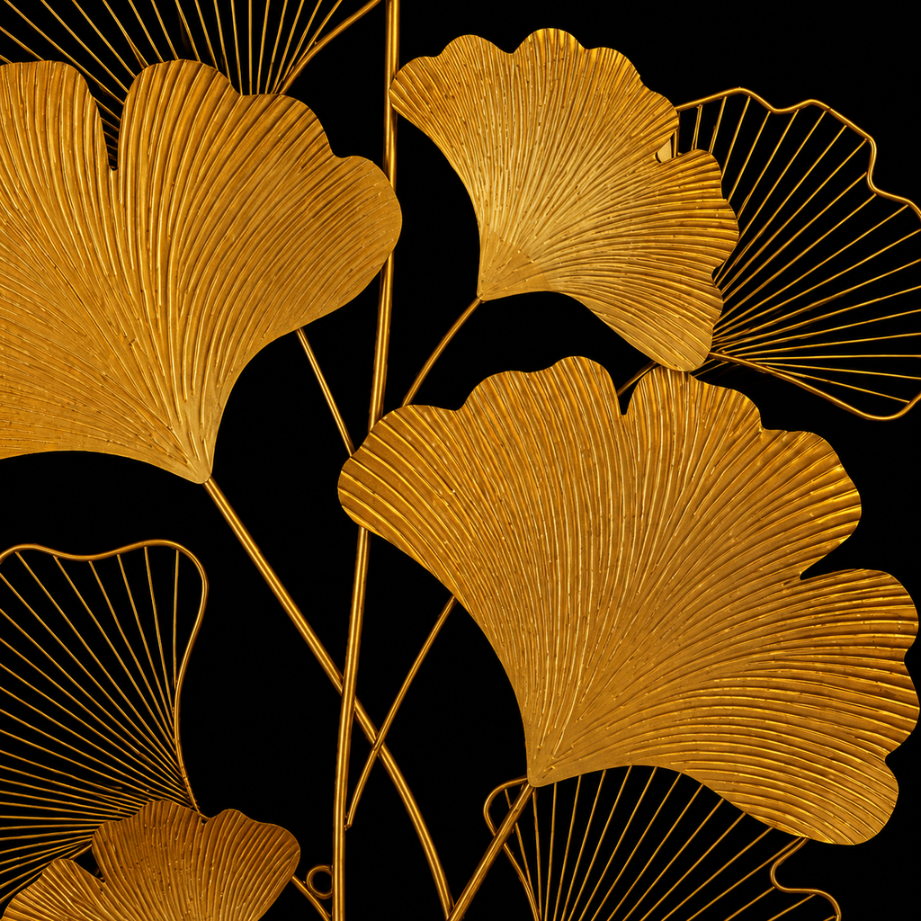 Nature's Grace Gold Wall Decor