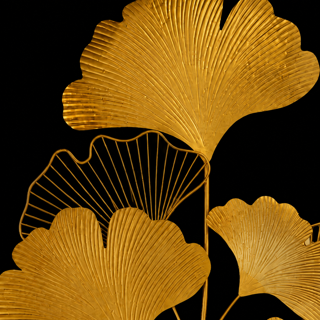 Nature's Grace Gold Wall Decor