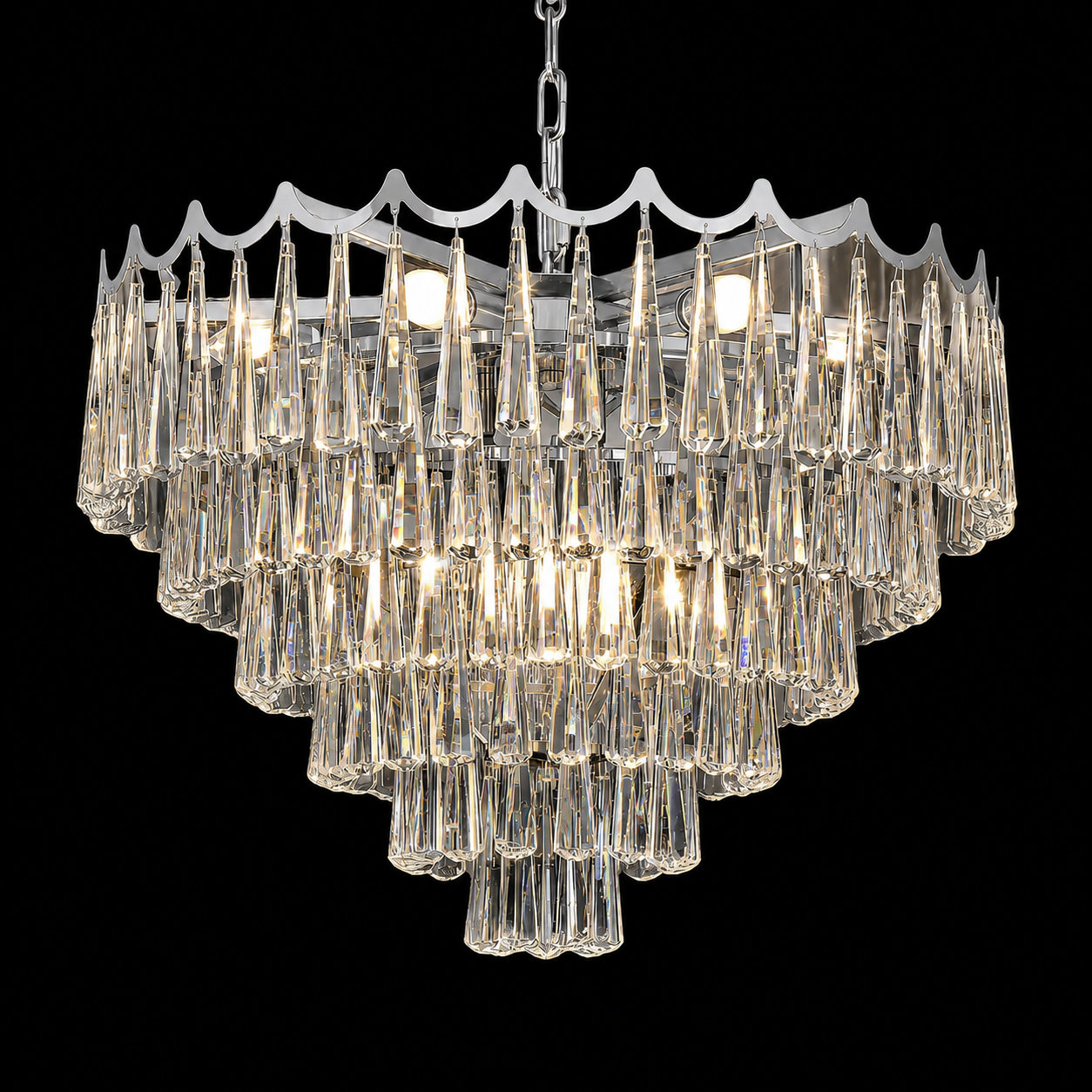 Lucius (Crystal) Chandelier