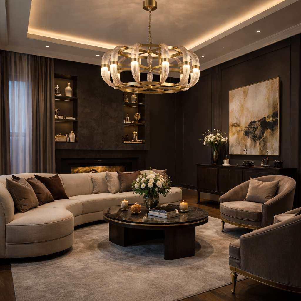 Aurelia Crown Chandelier
