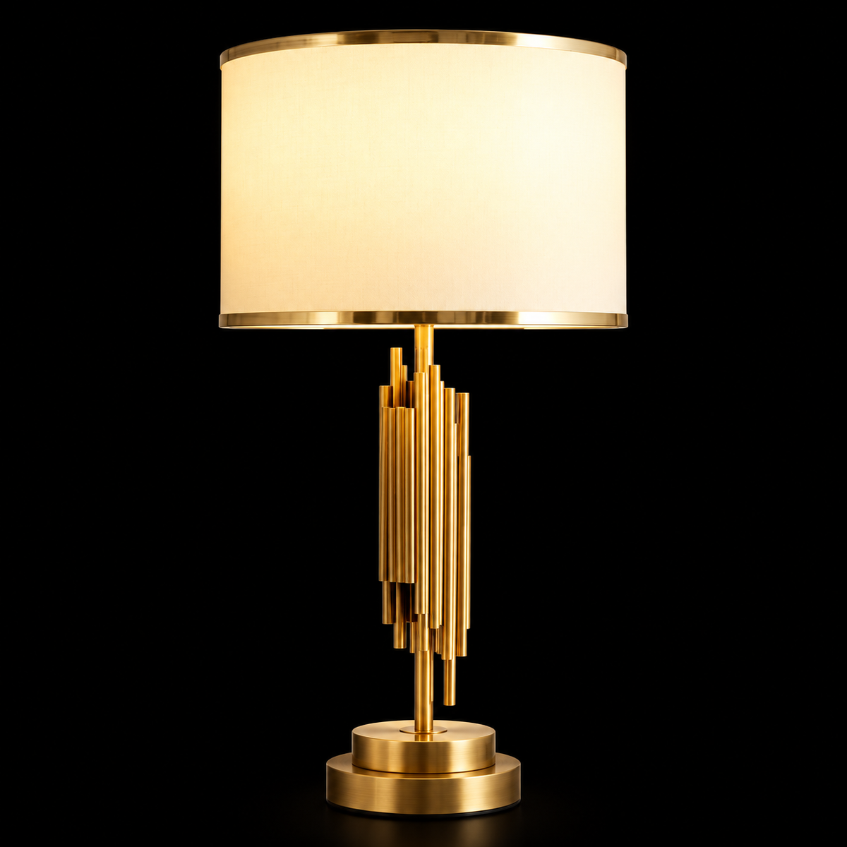Quinn Affairs (Iron, Fabric) Table Lamp