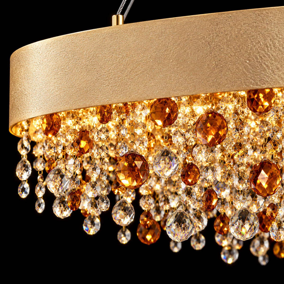 Play With Colors Oval Chandelier