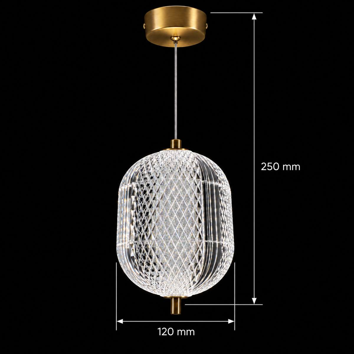 Liora Crystal Pendant Light