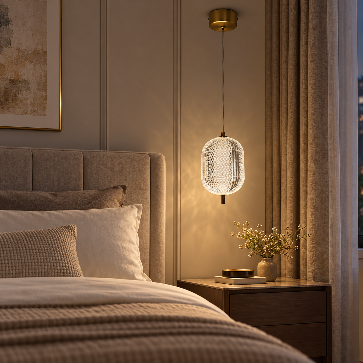 Liora Crystal Pendant Light