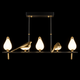 Golden Songbird Linear LED Pendant Light