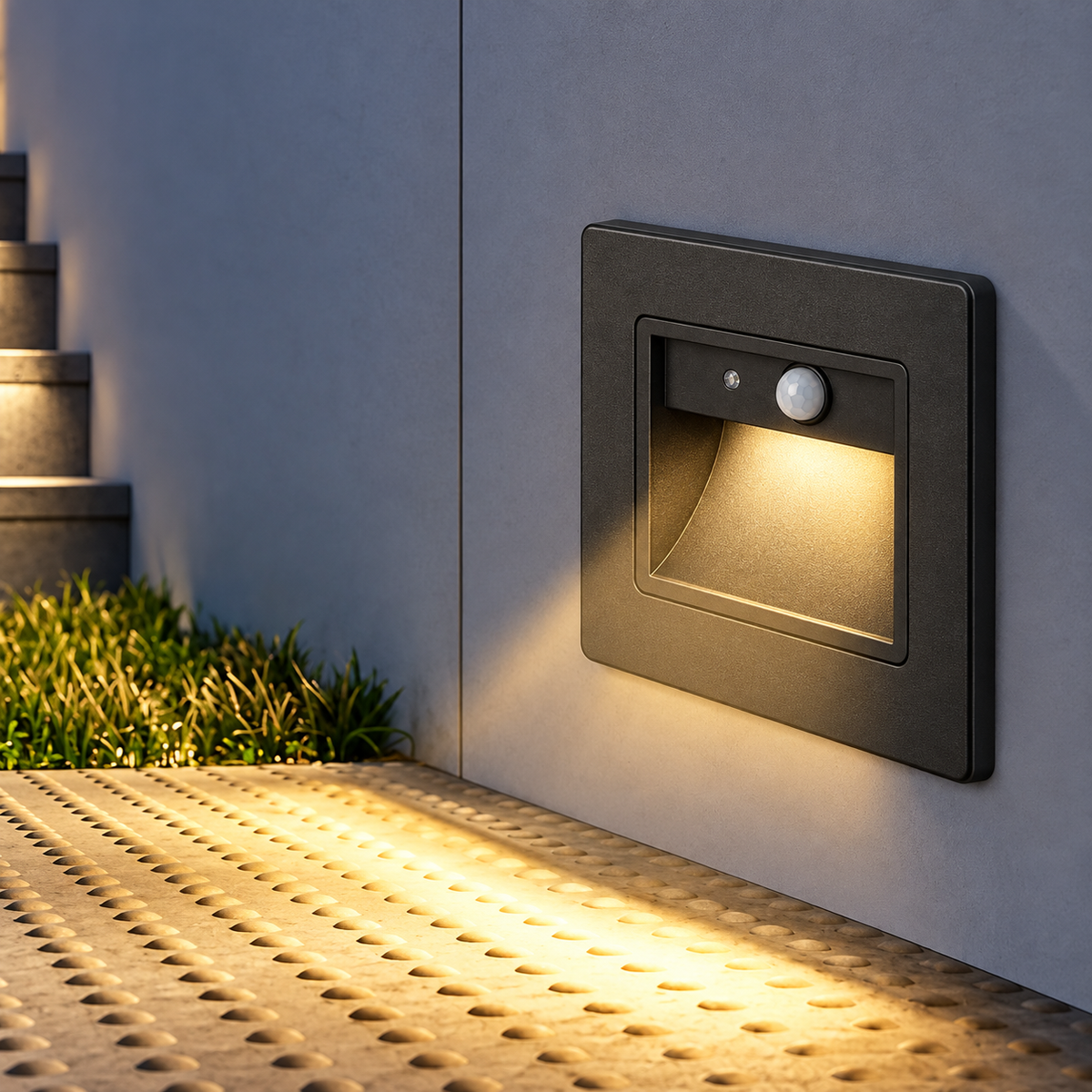 PathFinder Energy-Efficient Motion Light – Black