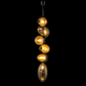 Amber Mist Glass Pendant