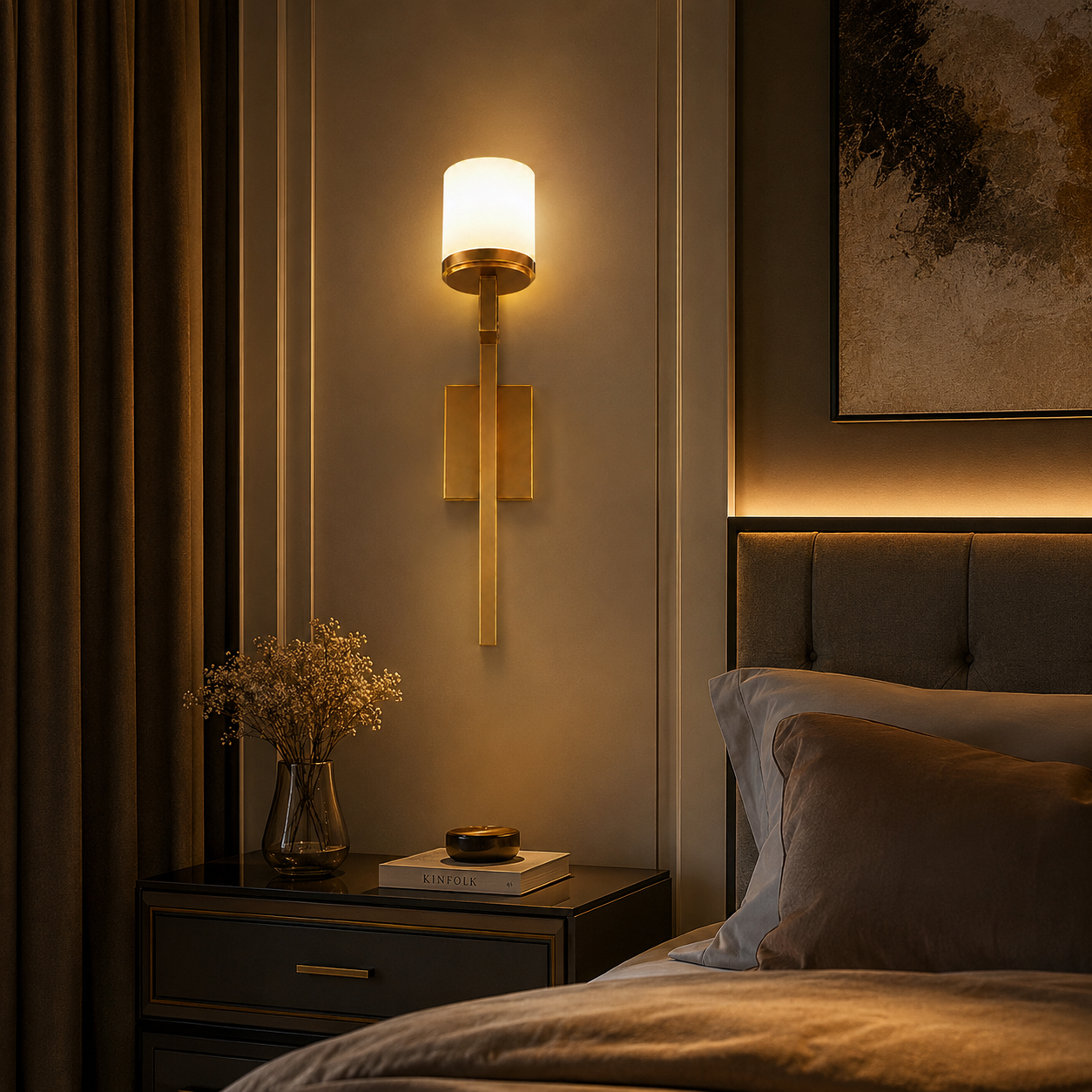 Aurelia Timber Wall Light