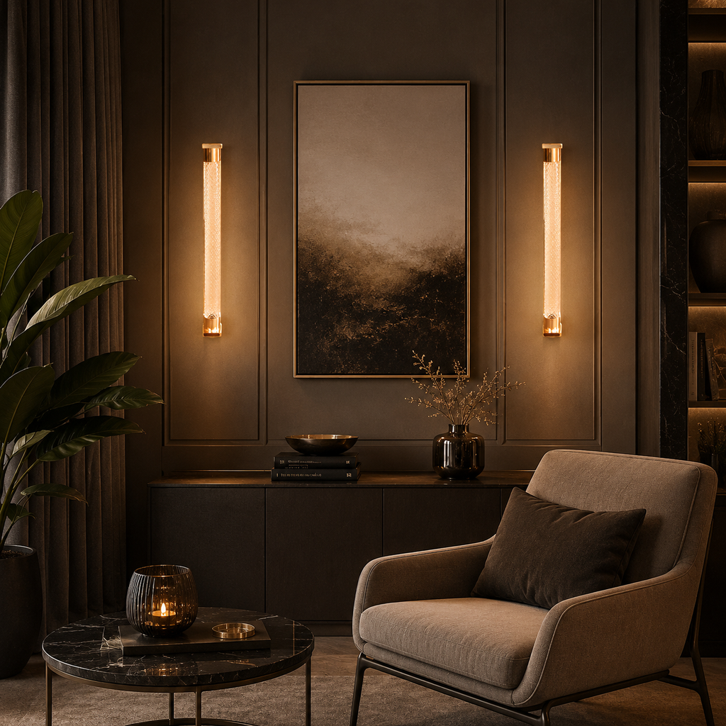 Elara Crystal Wall Light