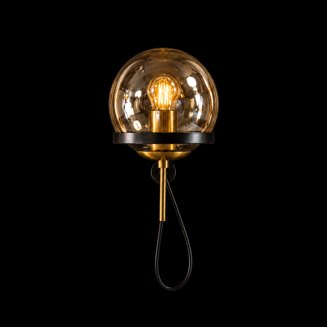 Vespera Halo Modern Luxury Sphere Wall Lamp