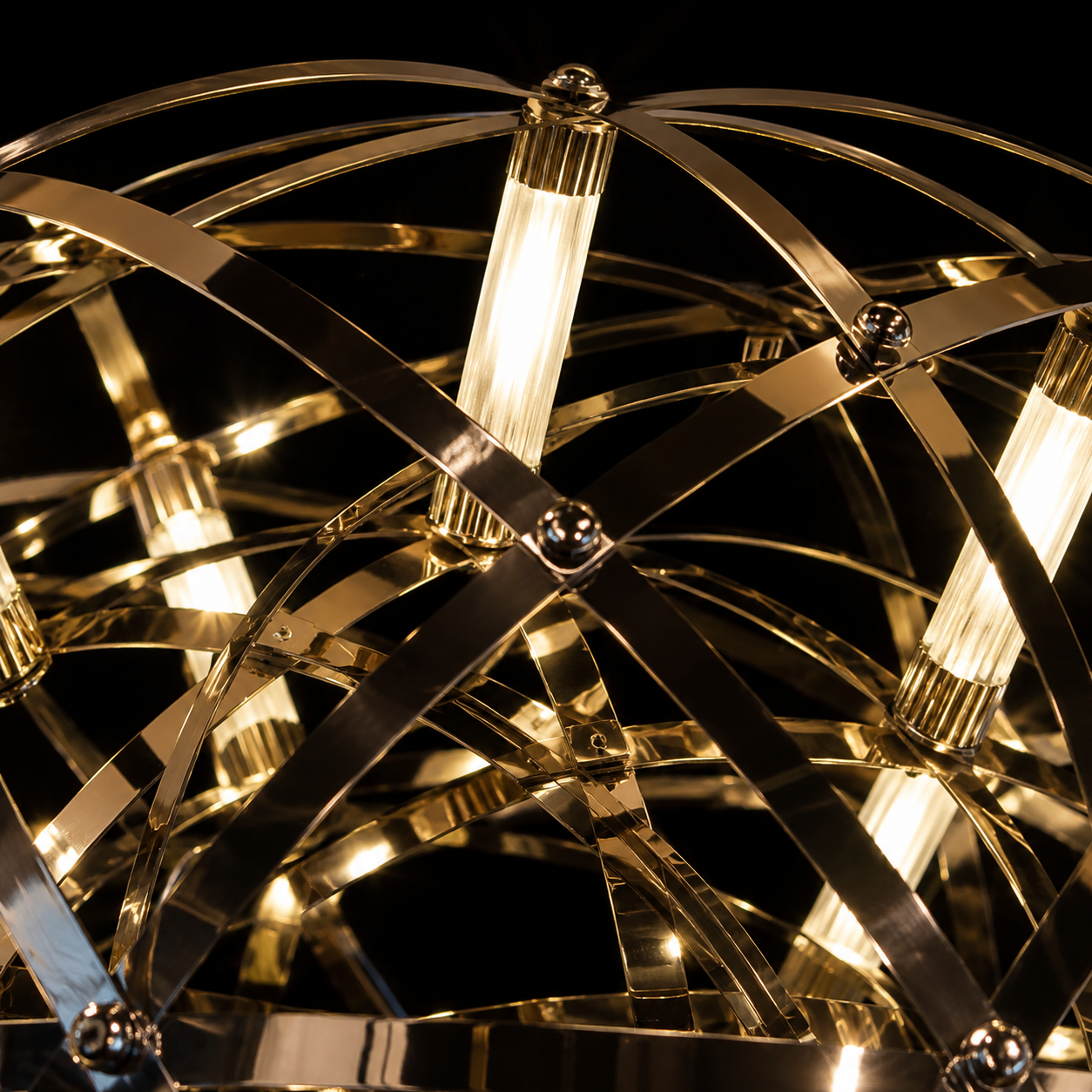 Celestial Orbit Modern LED Globe Chandelier