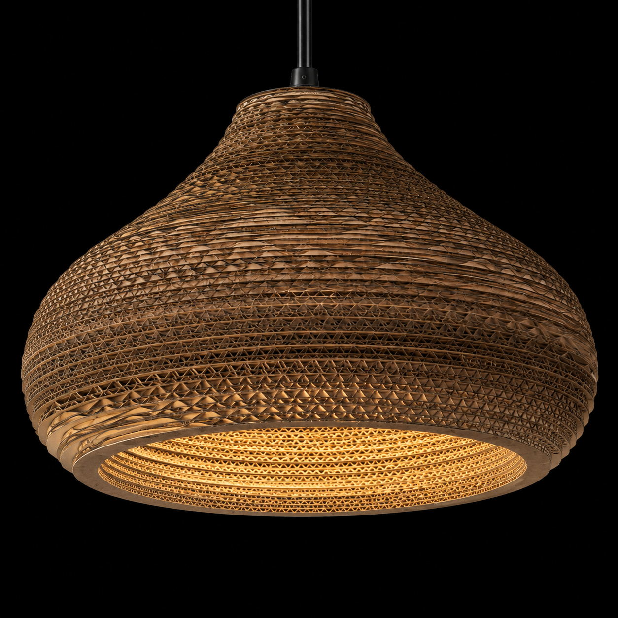 Natural Weave Pendant Light