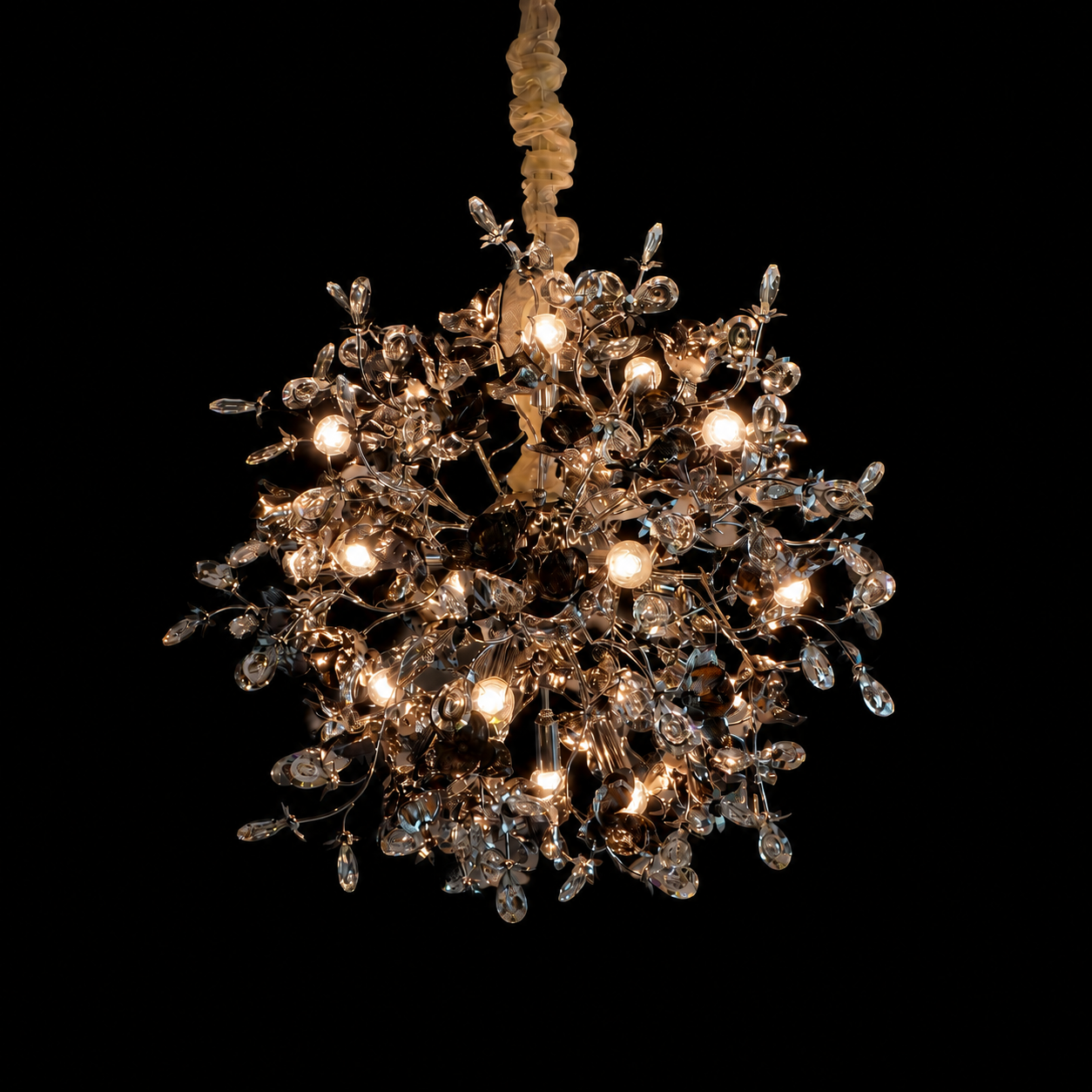Crystal Blossom Chandelier