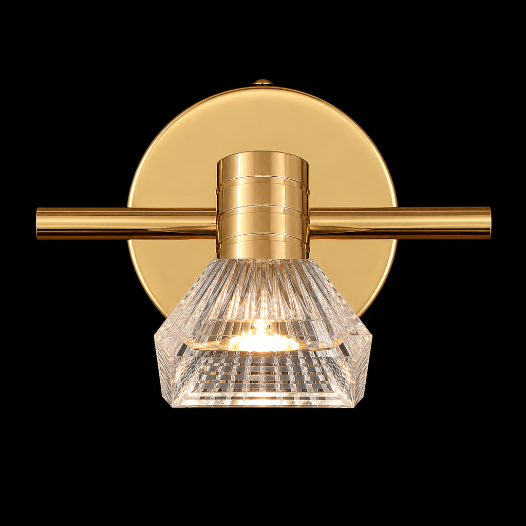 Zyra Crystal Single Wall Lamp