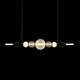 Celestial Orb Linear Glass Pendant Light