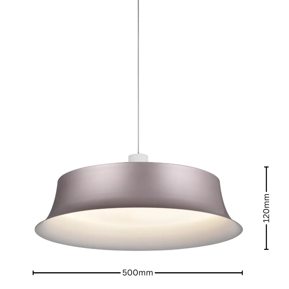 CoralGlow Modern Hanging Pendant Light