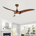 Curlew Dark Brown Under-light Ceiling Fans | 50W BLDC Motor | 1320mm | Metal Body