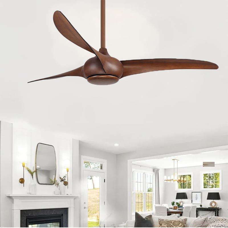 Curlew Dark Brown Ceiling Fan | 50W BLDC Motor | 1320mm | Metal Body