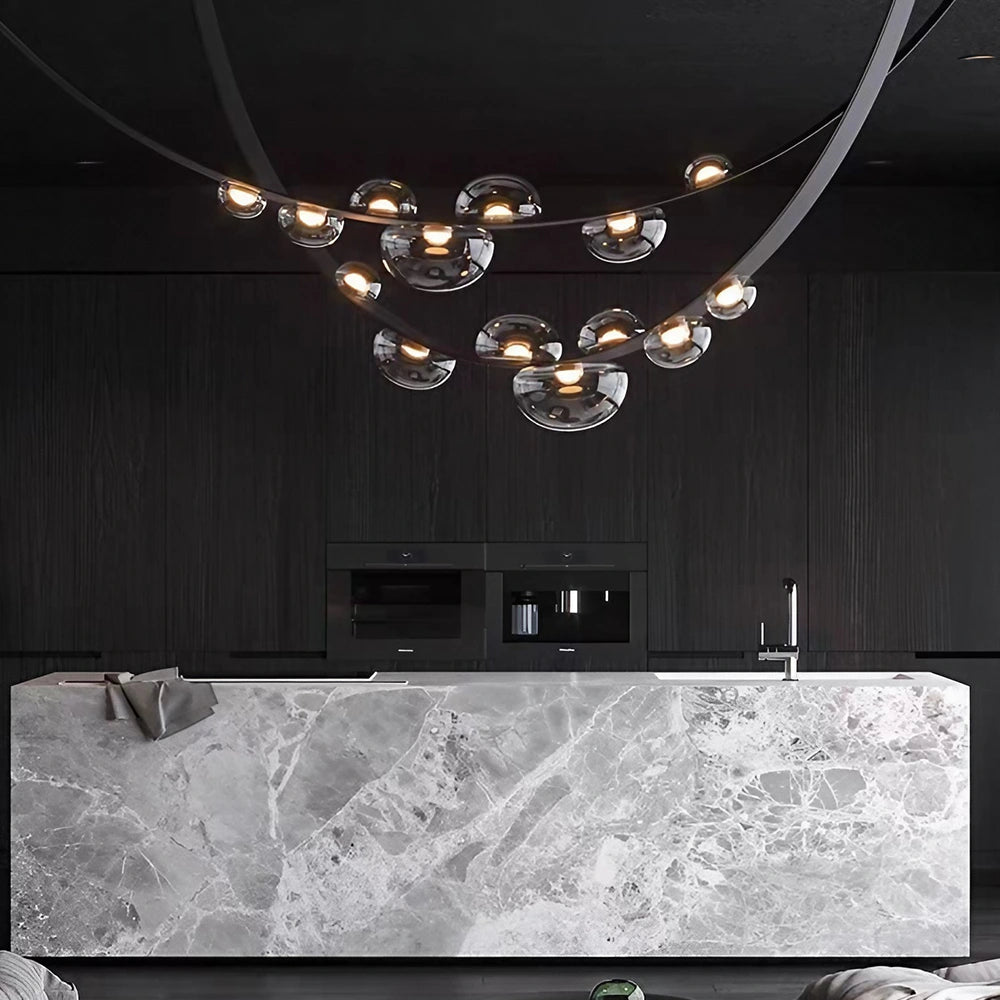 Galaxia Luxe Statement Designer Chandelier