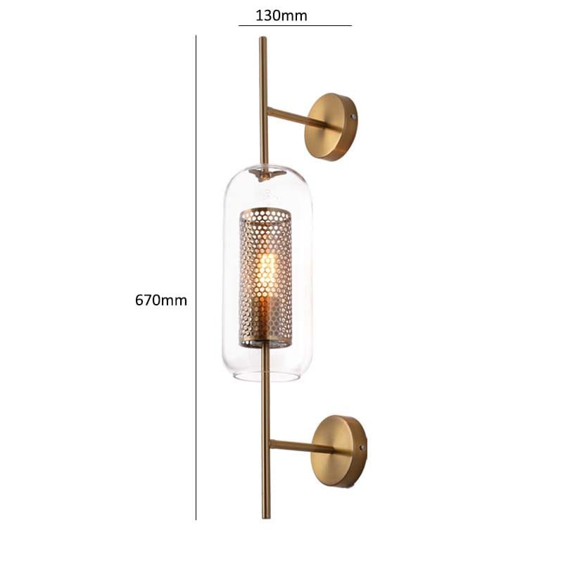 Desire Smoked (Dual) Wall Lamp