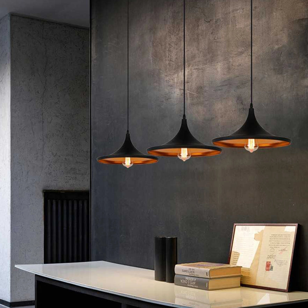 Eclipse Core Bell-shaped Pendant Light